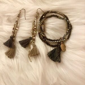 Bohemian Tassel Jewelry Set